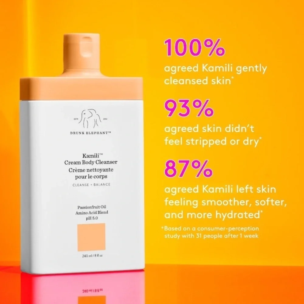 Drunk Elephant Kamili Cream Body Cleanser | New Sealed | Luxury Body